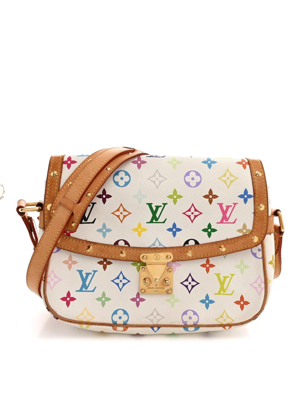 Louis Vuitton Multicolor Sologne White #321733L16B